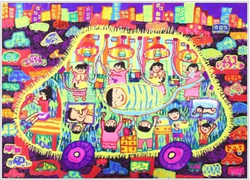 Vẽ tranh ước mơ của em 3