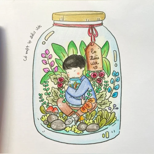 Vẽ tranh ước mơ của em 8